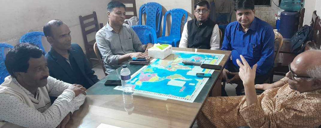 রাজনৈতিক পরিস্থিতি নিয়ে বাংলাদেশ জাসদের সাথে ৫ দলীয় বাম জোট নেতৃবৃন্দের মতবিনিময়